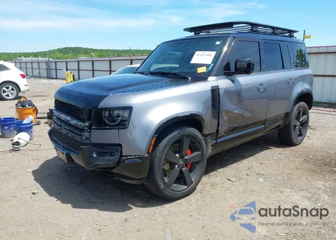 2023 Land Rover Defender 110 X from USA, damaged, VIN SALEX7EUXP2200655